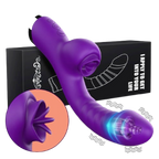 CANDY LUSH - Vibromasseur 2 en 1 - 20 modes de plaisir intense