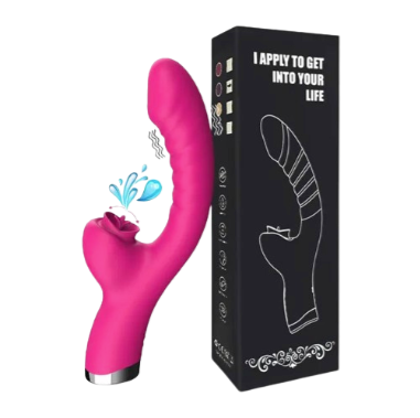 CANDY LUSH - Vibromasseur 2 en 1 - 20 modes de plaisir intense