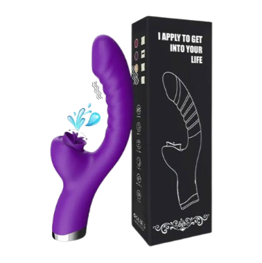 CANDY LUSH - Vibromasseur 2 en 1 - 20 modes de plaisir intense