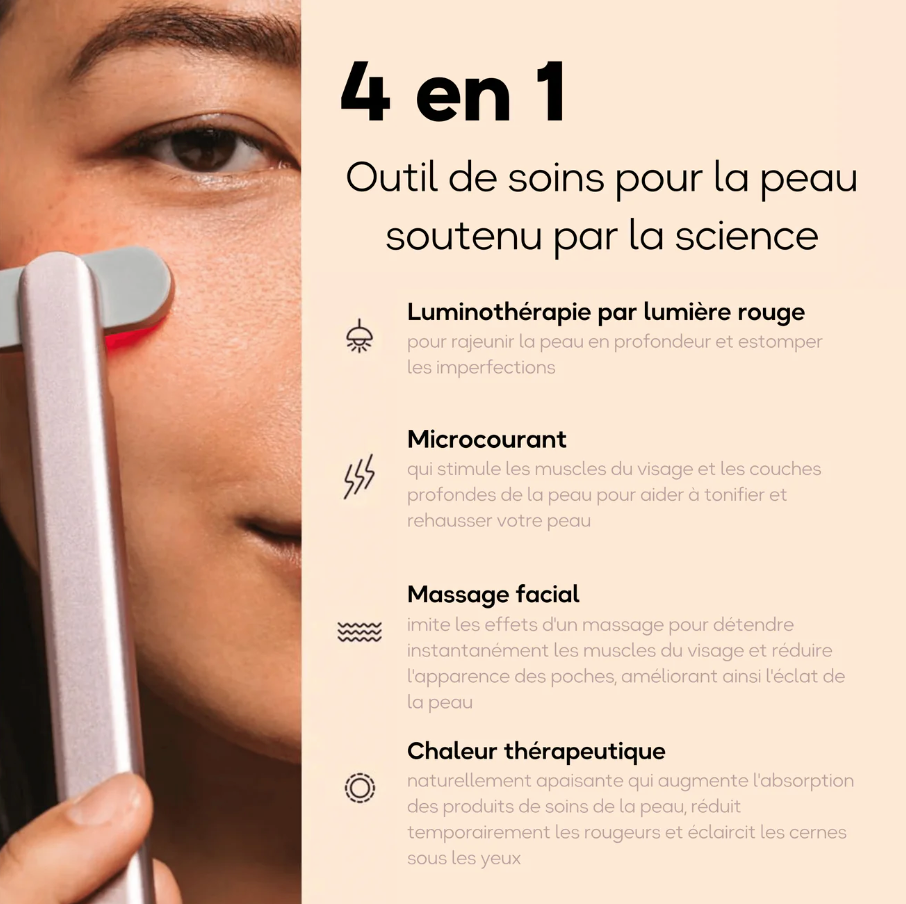 LUMILIFT - Appareil de soin visage luminothérapie