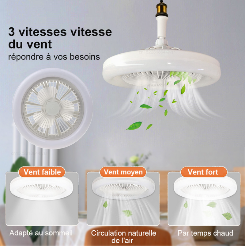 Ventilateur de plafond avec LED