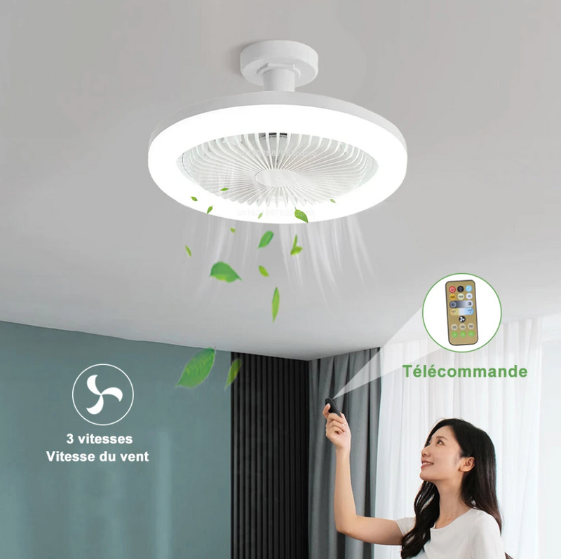 Ventilateur de plafond avec LED