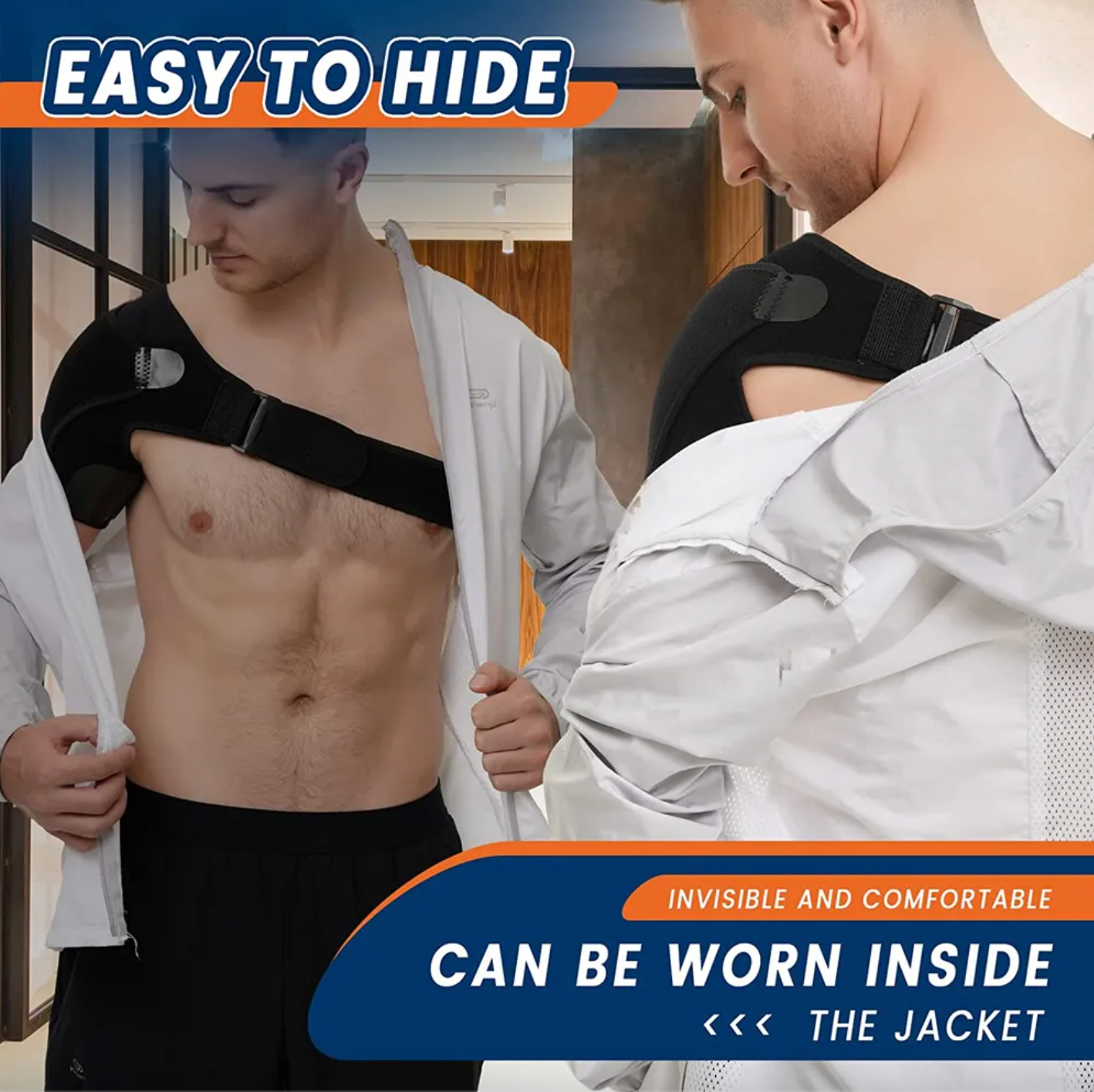 Attelle orthopédique d'épaule