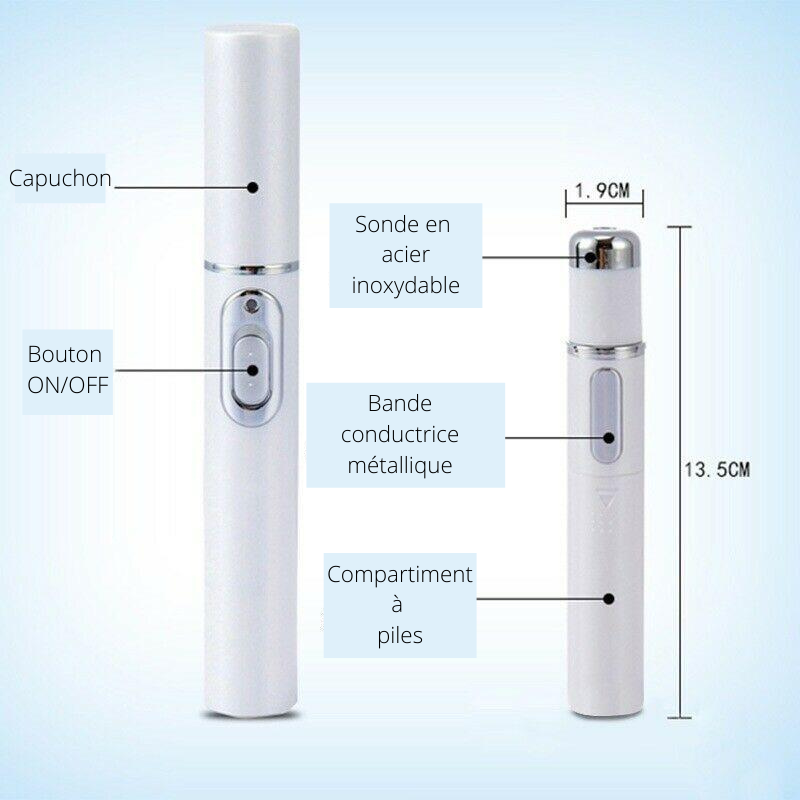 Stylo laser anti-acné