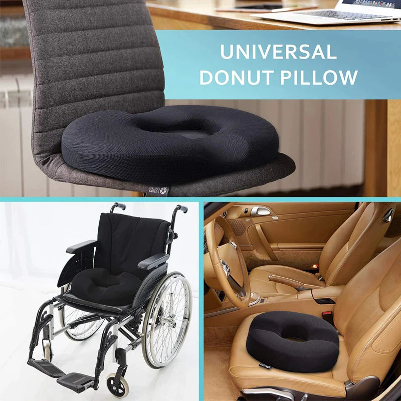 Coussin donut pour le coccyx