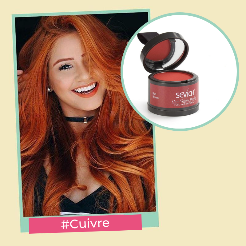 Poudre d'Ombrage Capillaire Retouche Racines