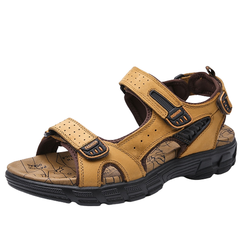 Sandales d'été en cuir pour homme