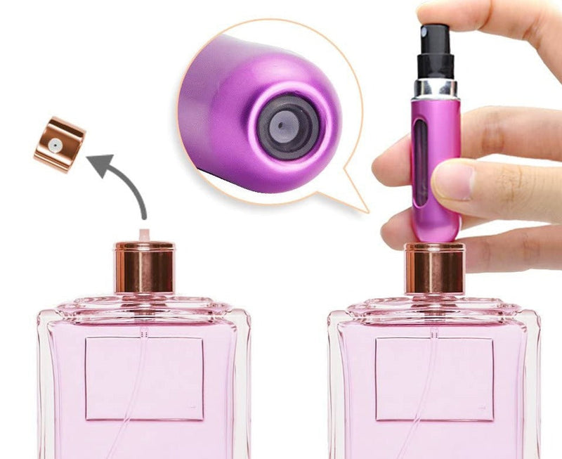 Lot de 2 vaporisateur de parfum portable