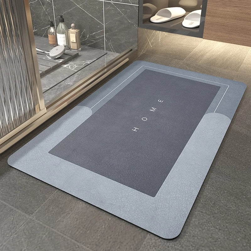 Tapis de bain ultra absorbant et antidérapant