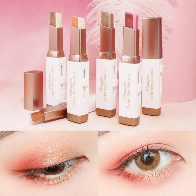 Lot de 3 Bâtons fard à paupières 2 en 1 Longue tenue + 1 EYELINER STAMP OFFERT