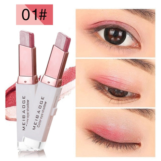 Lot de 3 Bâtons fard à paupières 2 en 1 Longue tenue + 1 EYELINER STAMP OFFERT