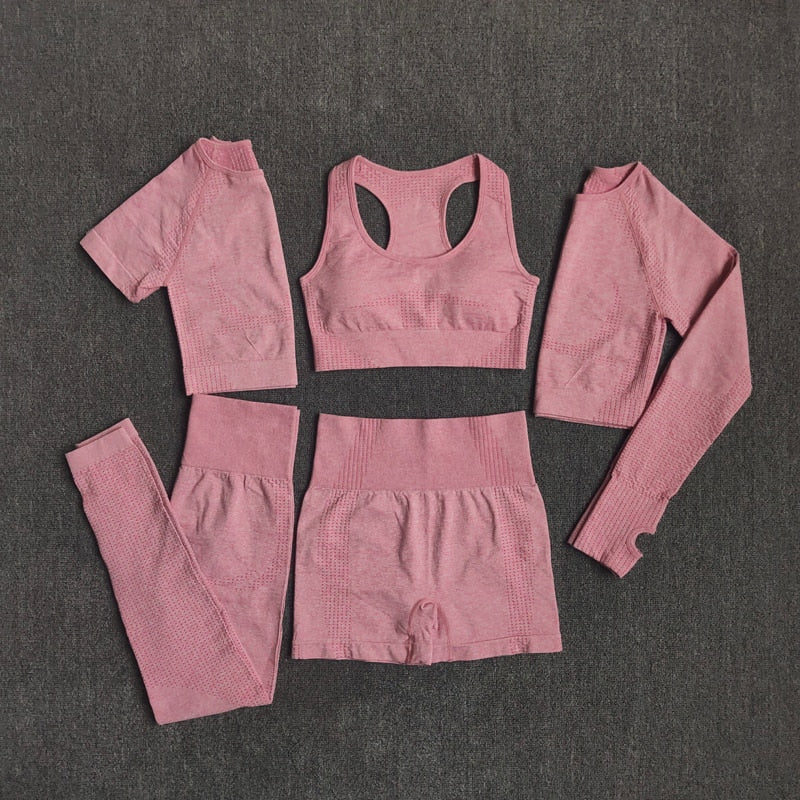 Ensemble de sport 5PCS pour Femme