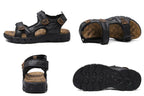 Sandales d'été en cuir pour homme