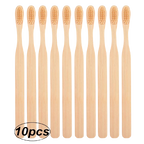 Bamboo Toothbrush - Pack of 10