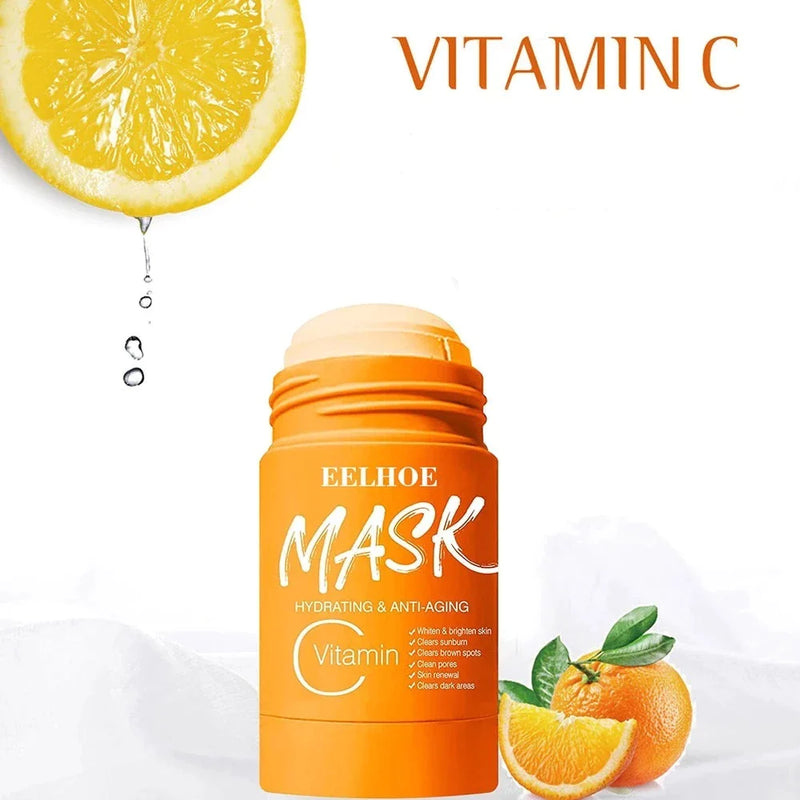 Lot de 2 Masques en stick pour le visage (Argile, Charbon ou Vitamine C)