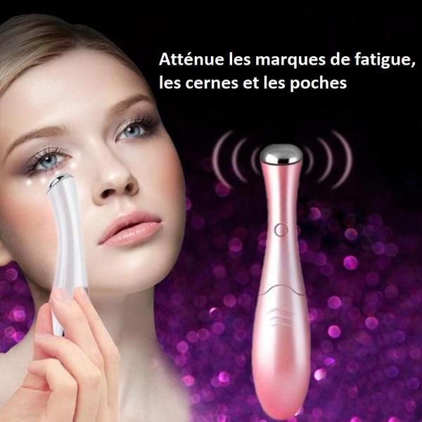 Stylo de Massage anti-cernes et rides Electrique