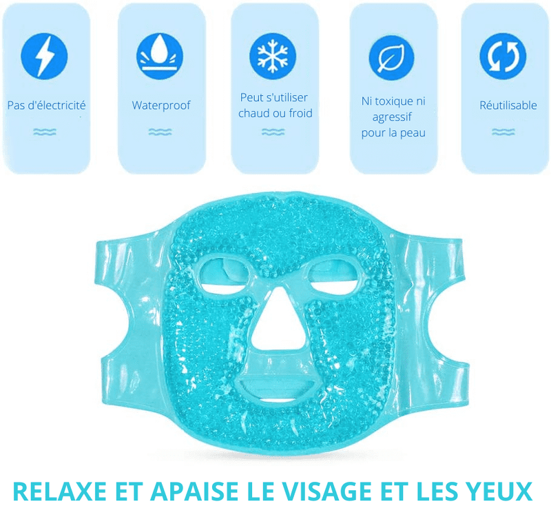 Masque Gel Thermo Thérapeutique Réutilisable