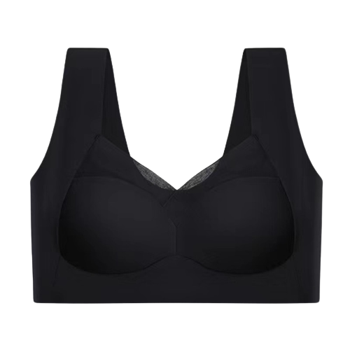 Brassière en soie glacée sans armatures
