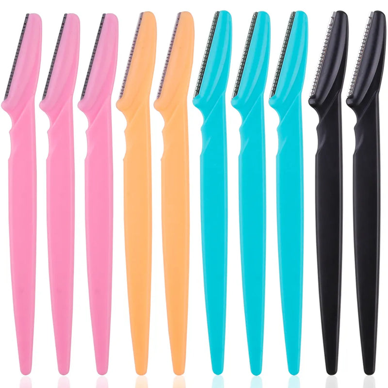 Lot de 10 rasoirs scalpels de Dermaplaning visage - Exfoliant & Rasage