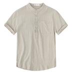 Chemise en lin respirant pour Homme