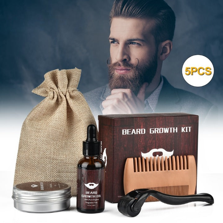 Kit complet de croissance pour barbe