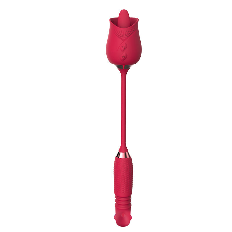 ROSE VIBRATOR - Sextoys 3 en 1