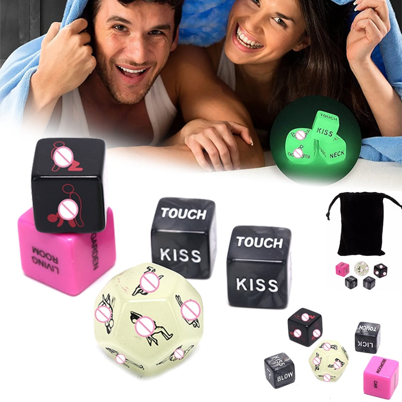 Pack complet jeu de dés coquins - 5 PCS + E Book OFFERT