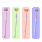 2x Brosses à dents à 3 têtes 360° - Poils souples