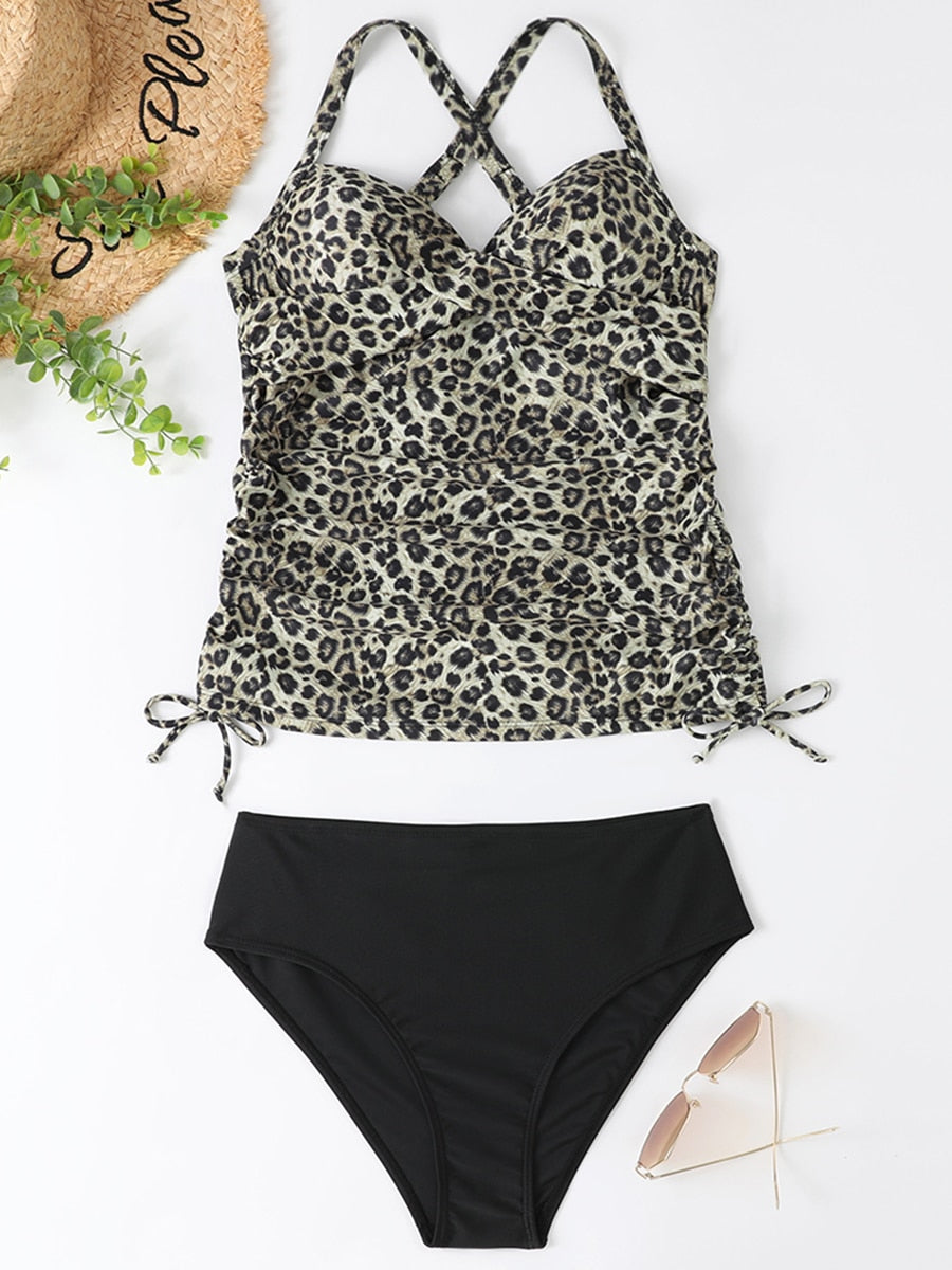 Tankini - Maillot de bain 2PCS effet Push-up