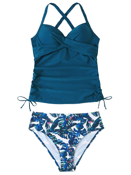 Tankini - Maillot de bain 2PCS effet Push-up