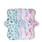 Lot de 5 Serviettes hygiéniques lavables et réutilisables