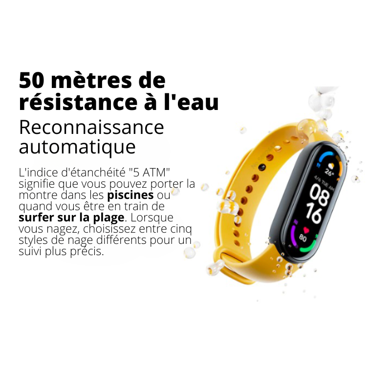 Montre connectée - Fit Watch + 10 Bracelets OFFERTS