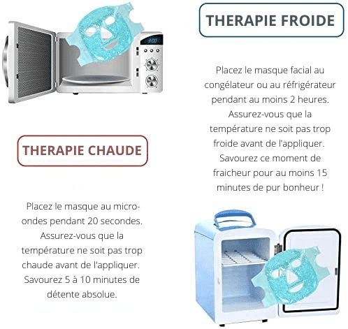 Masque Gel Thermo Thérapeutique Réutilisable