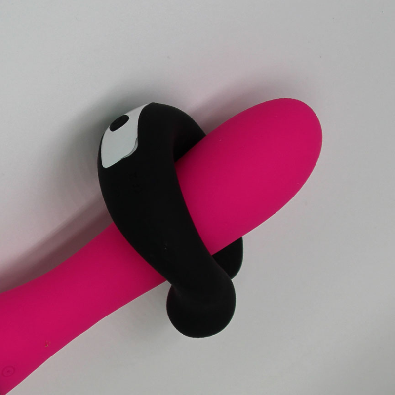 Anneau vibrant en silicone - Homme