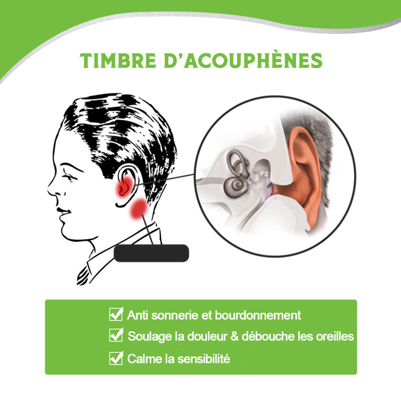 Patch anti-acouphènes à base de plantes