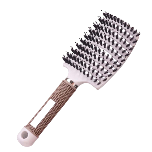 Brosse à Cheveux Démêlante en Poils de Sanglier