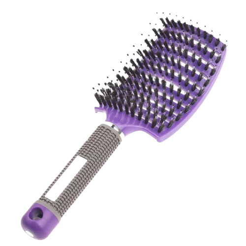 Brosse à Cheveux Démêlante en Poils de Sanglier