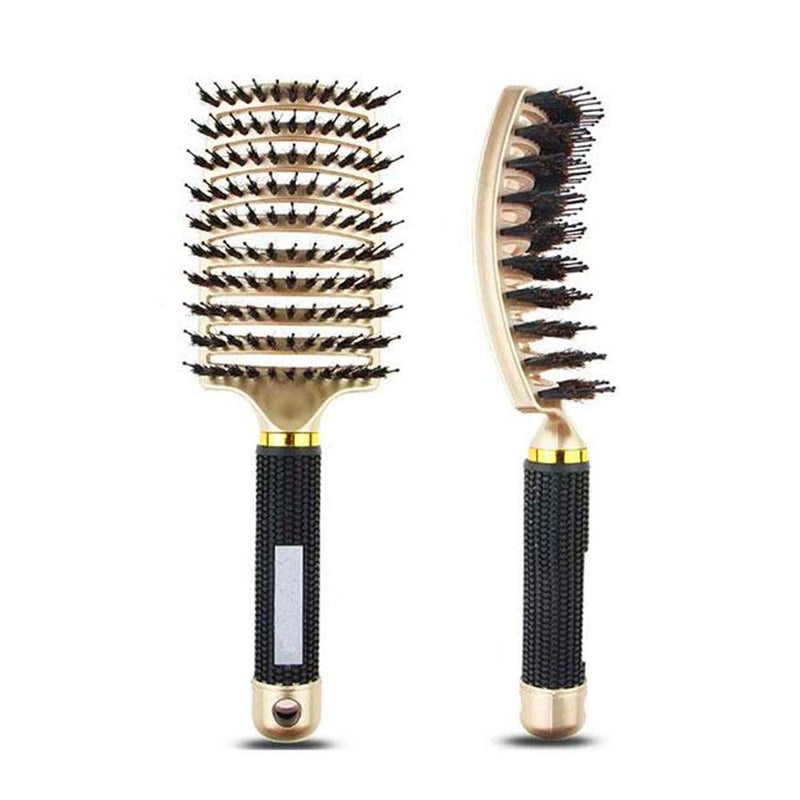 Brosse à Cheveux Démêlante en Poils de Sanglier