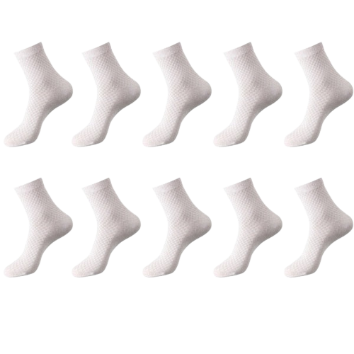 Lot de 10 Chaussettes en fibre de Bambou