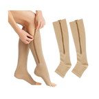 Chaussettes de Compression à Zip