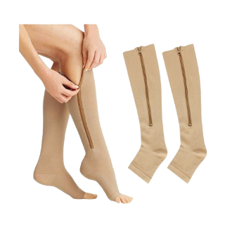 Chaussettes de Compression à Zip