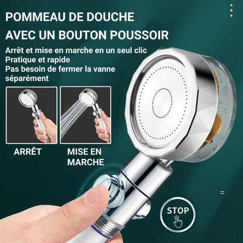 Pommeau de douche Haute pression + 4 FILTRES OFFERTS