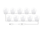 10x Applique LED pour miroir - 3 Modes