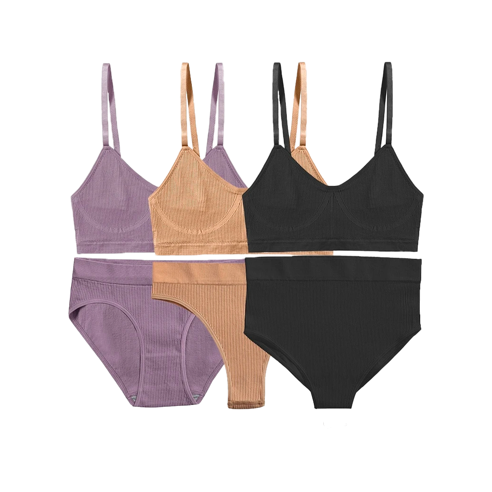 Ensemble sous-vêtement sans coutures comfy+