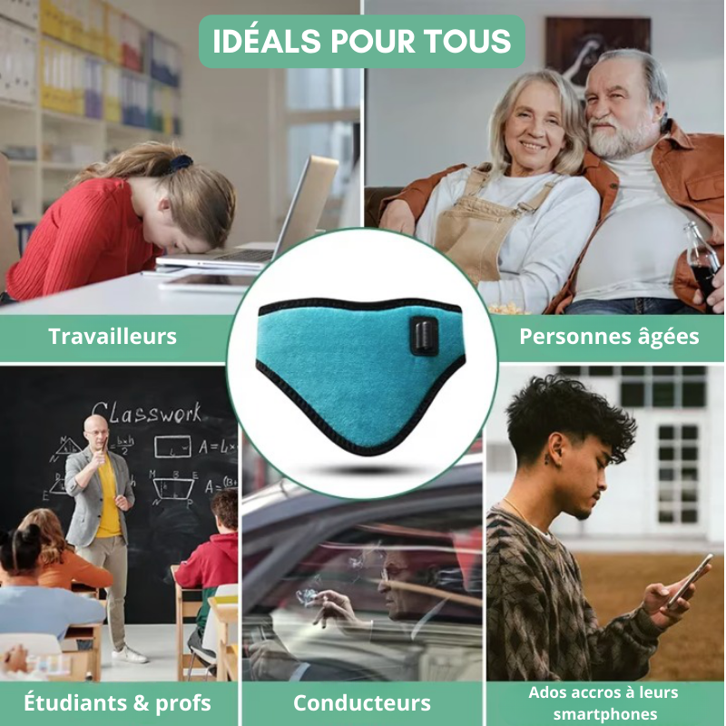 Minerve chauffante pour cervicales