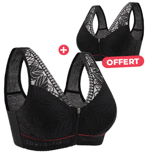 Soutien-gorge en dentelle avec fermeture à l'avant - 1 ACHETÉ = 1 OFFERT